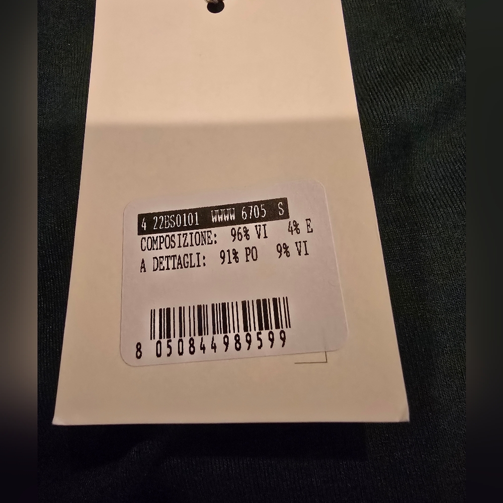 Last one! 2024 Frette Luxury Lace Neckline Nightgown  Color: Emerald Green NWT - Picture 11 of 13